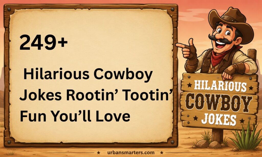 249+ Hilarious Cowboy Jokes Rootin’ Tootin’ Fun You’ll Love