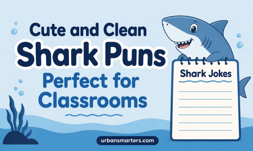 Cute and Clean Shark Puns Perfect for Classrooms