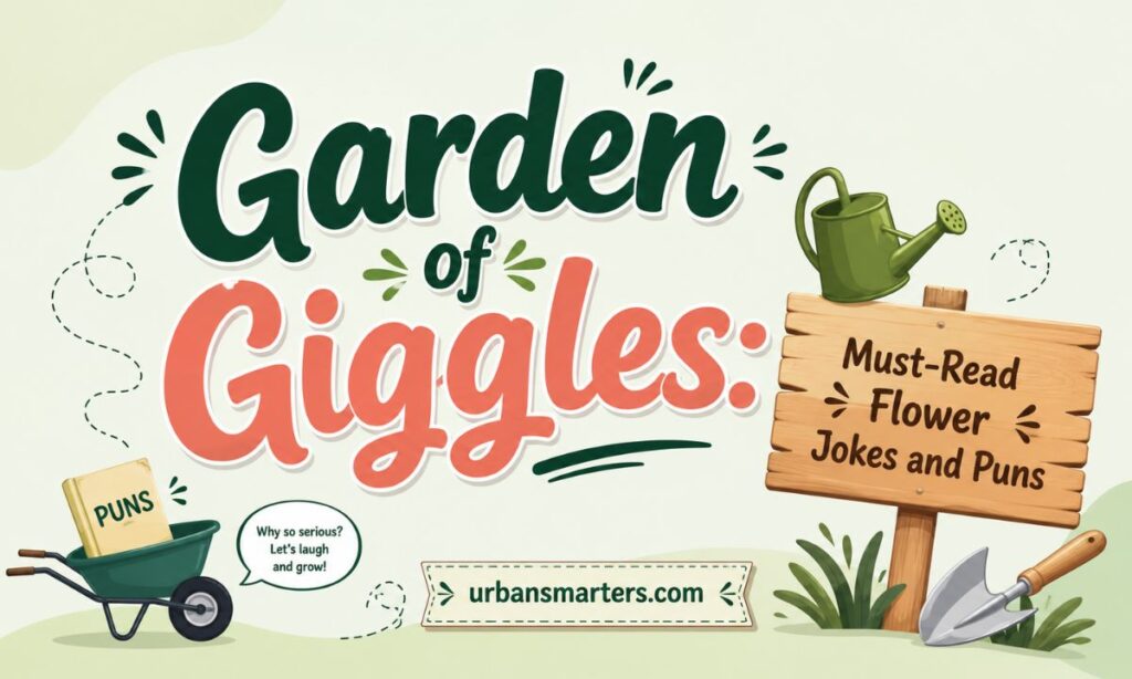 Garden of Giggles Must-Read Flower Jokes and Puns