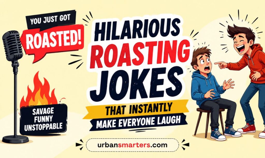 Hilarious Roasting Jokes That Instantly Make Everyone Laugh
