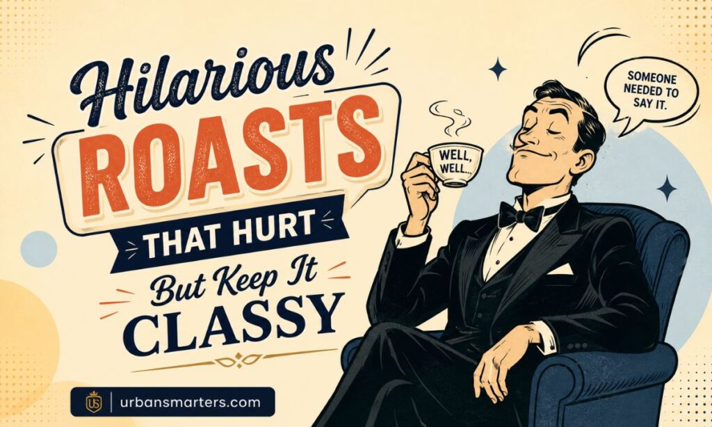 Hilarious Roasts That Hurt But Keep It Classy