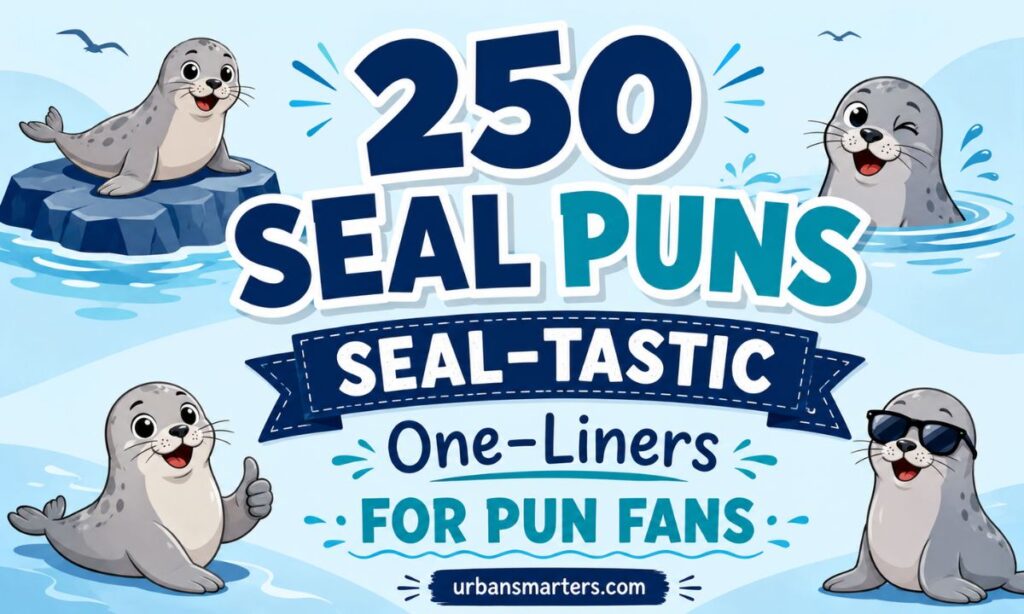 250 Seal Puns Seal-tastic One-Liners for Pun Fans