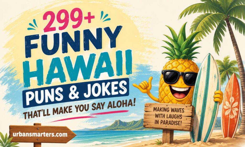 299+ Funny Hawaii Puns & Jokes That’ll Make You Say Aloha!