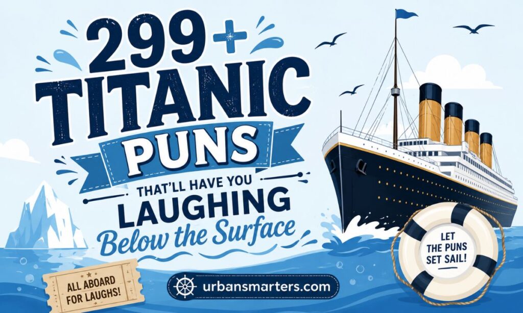299+ Titanic Puns That’ll Have You Laughing Below the Surface
