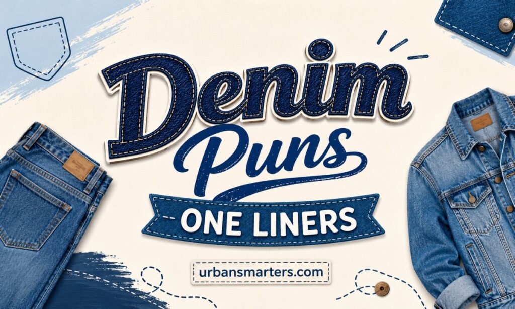 Denim Puns One Liners