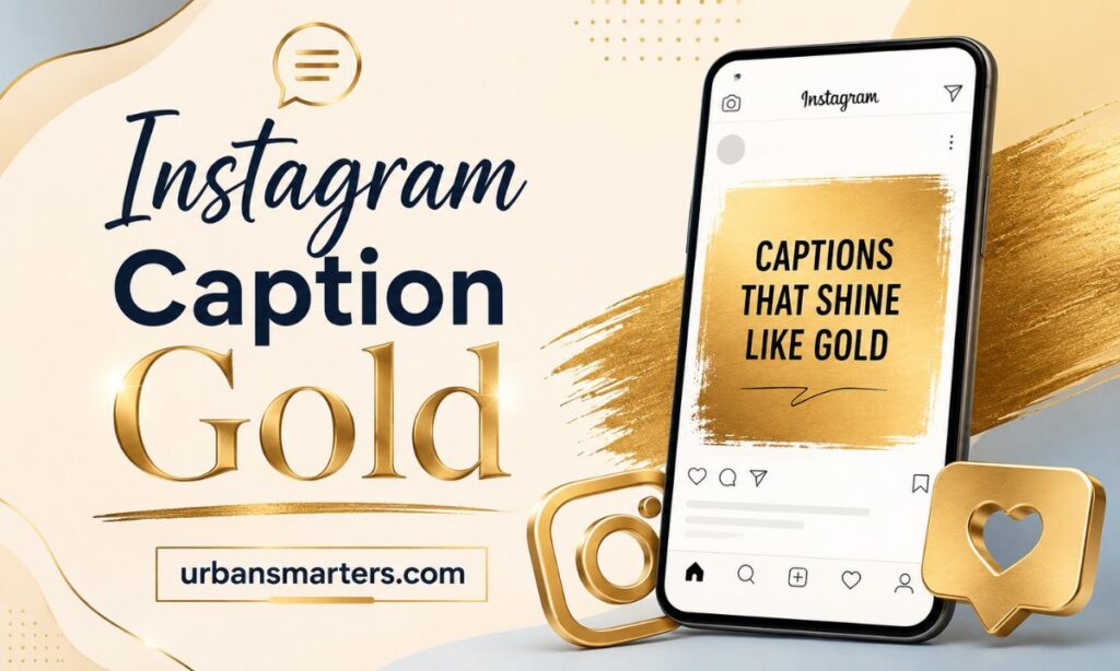 Instagram Caption Gold