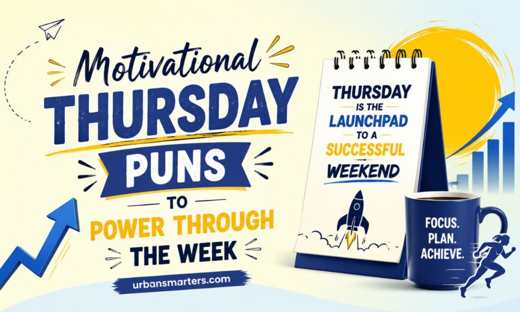 Motivational Thursday Puns to Power Through the Week