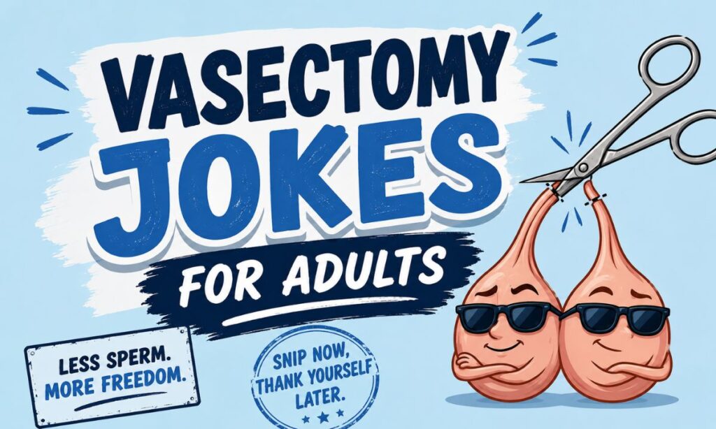 Vasectomy Jokes for Adults