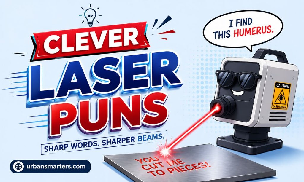 Clever Laser Puns
