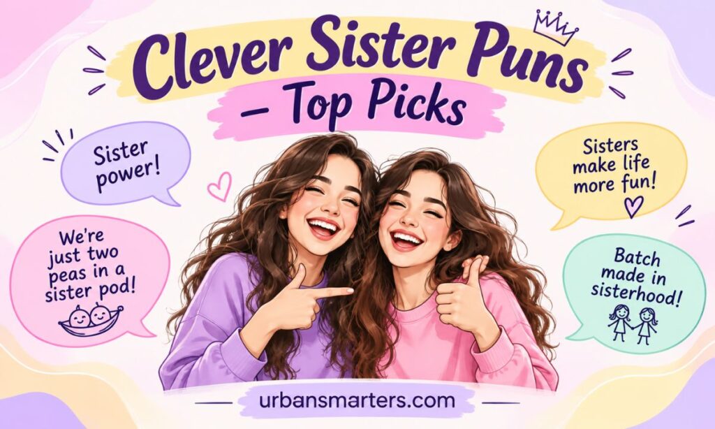 Clever Sister Puns Top Picks