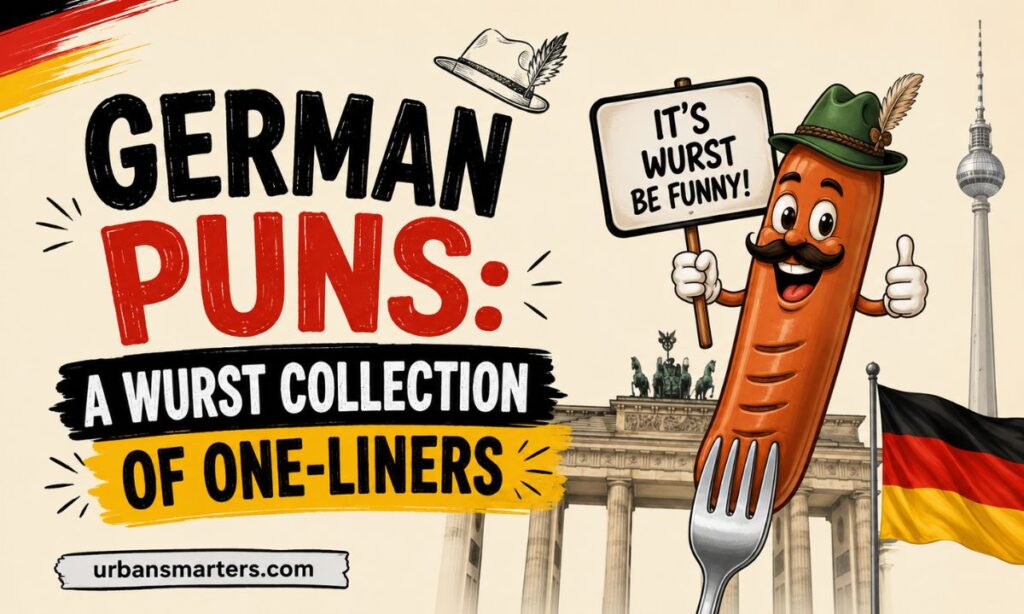 German Puns A Wurst Collection of One-Liners