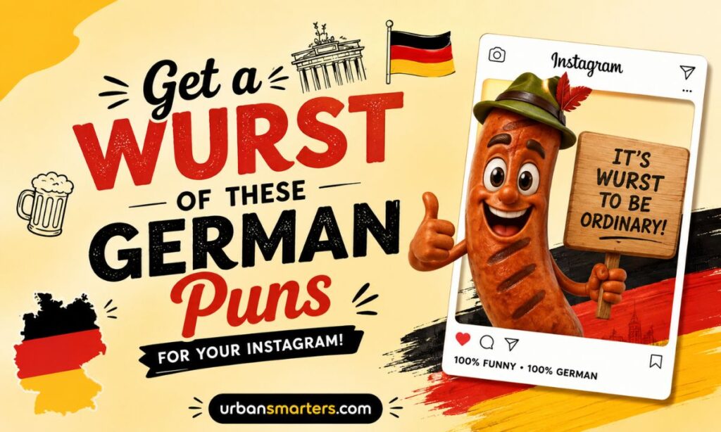 Get a Wurst of These German Puns for Your Instagram!