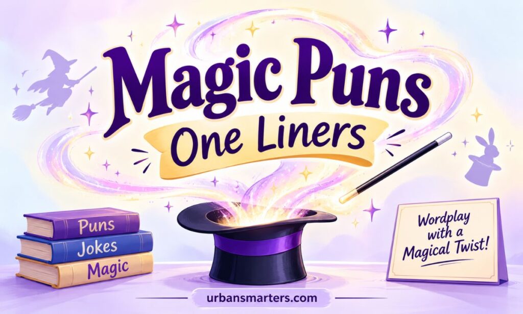 Magic puns one liners