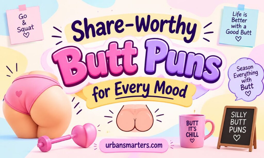 Share-Worthy Butt Puns for Every Mood