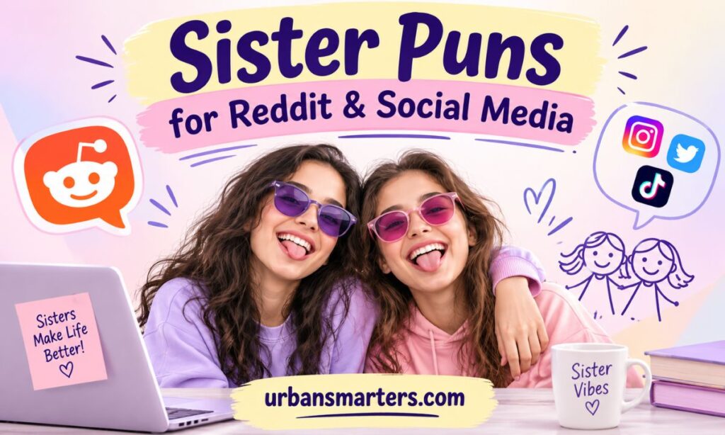 Sister Puns for Reddit & Social Media