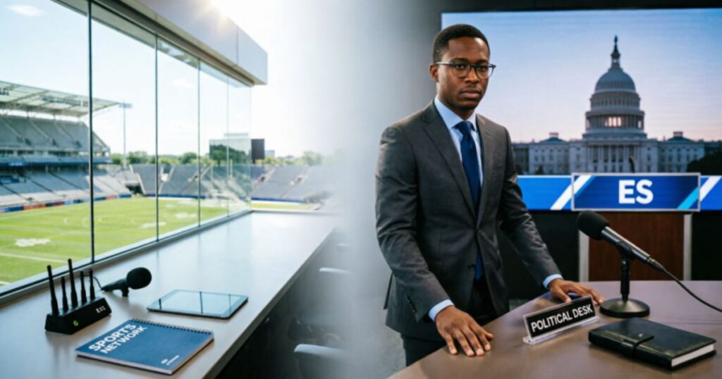 From Sports Journalism to Political Reporting